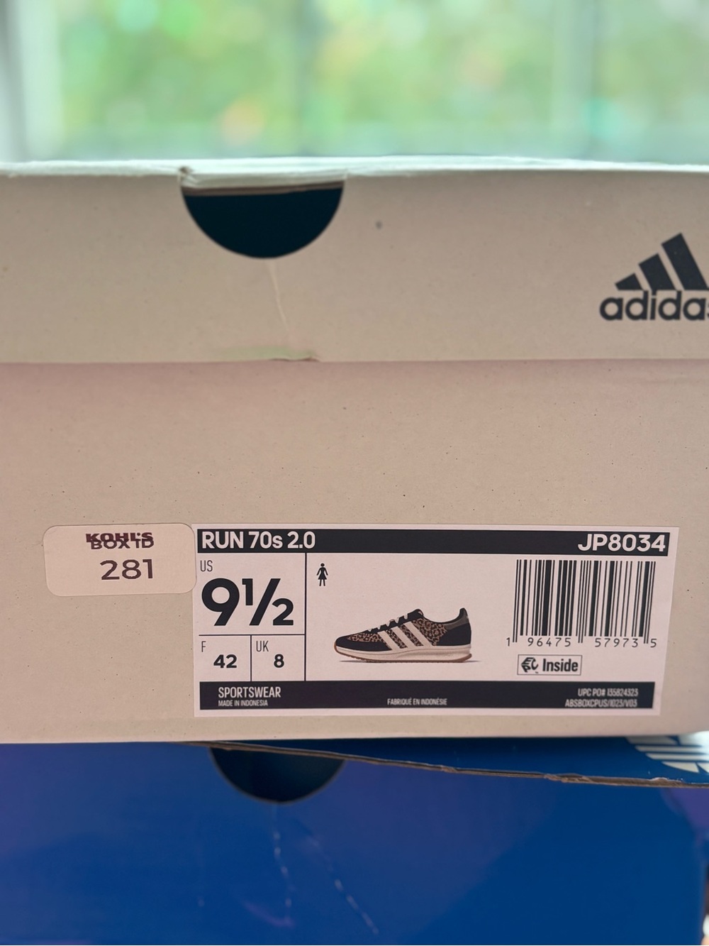 adidas RUN 70s 2.0 Box Label - Black/White